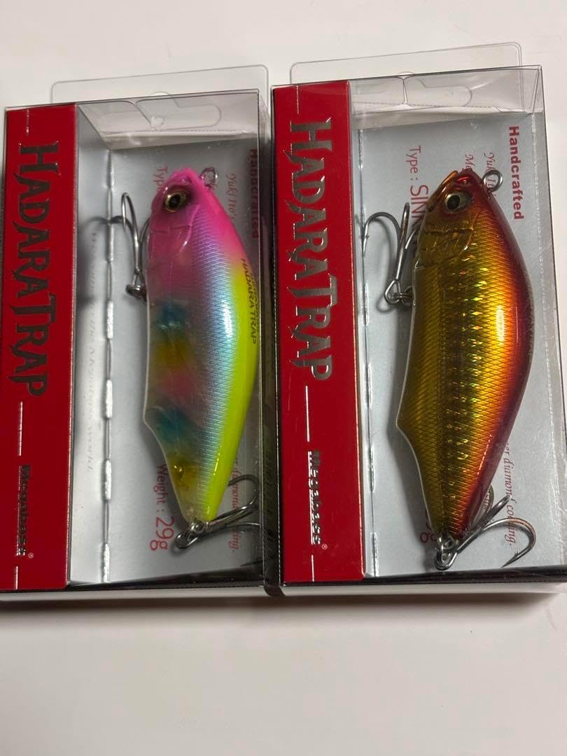 メガバス セット ハダラトラップ カゲロウ ゴーストキャンディ アカキン メガバス セット ハダラトラップ カゲロウ アカキン ゴースト